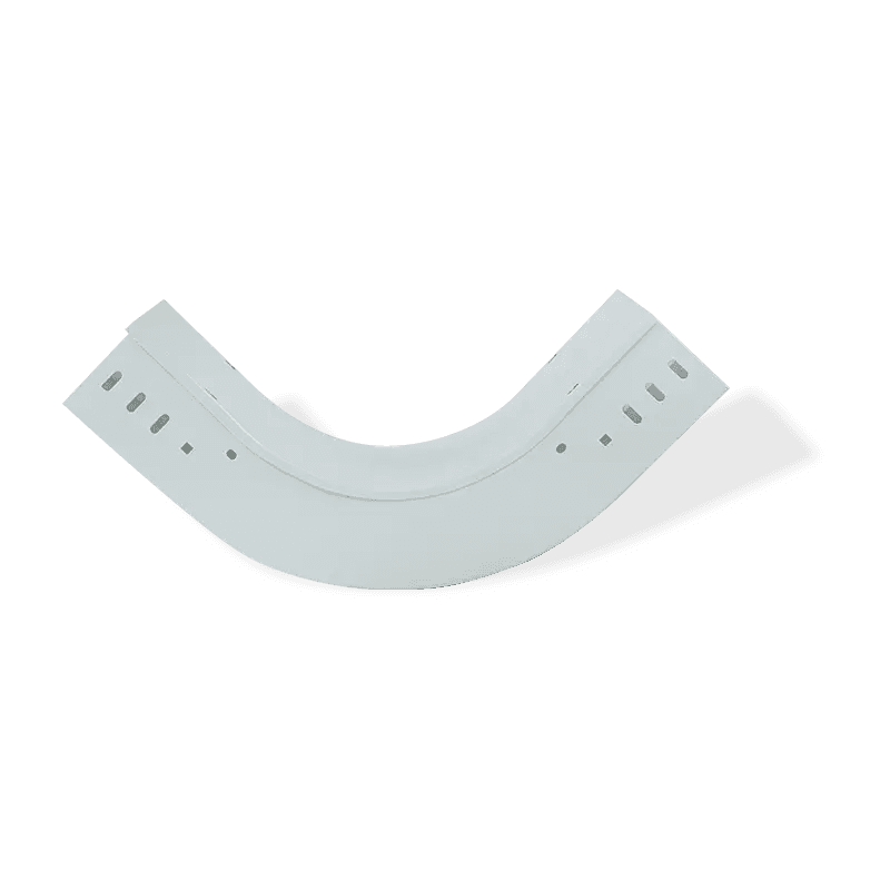 Spray plastic up round bend accessories