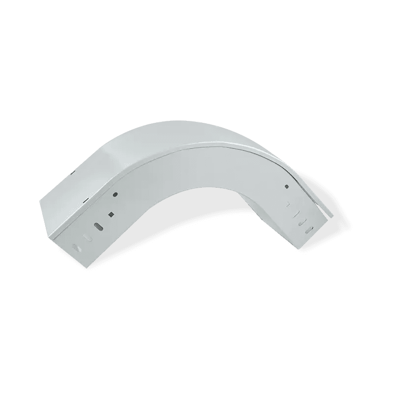 Spray plastic down round bend accessories