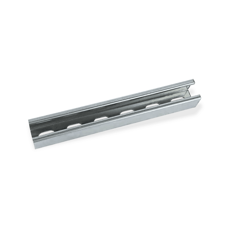 Slotted U channel wire duct cable tray