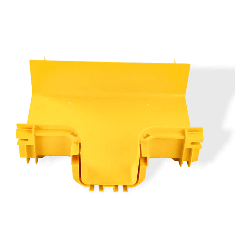 Fiber cable tray CF240 to CF120 horizontal tee