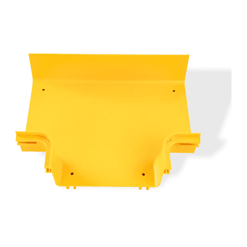 Fiber cable tray horizontal tee