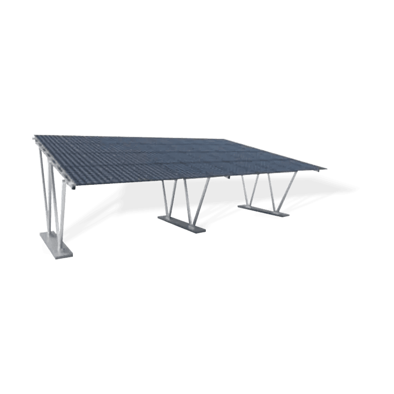 Shed photovoltaic mounting system