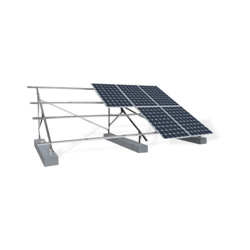 Double involution C- type steel photovoltaic mounting system